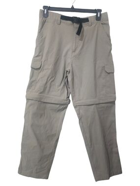 Rustic Ridge Convertible Zip-Off Hiking Cargo Pants Outdoor Utility Gorpcore M